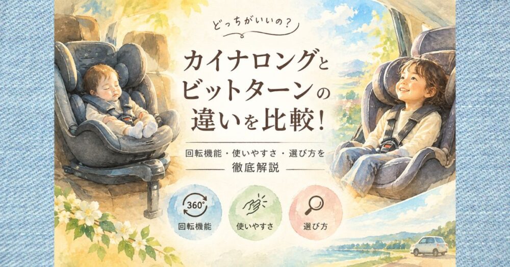カイナロングとビットターンの違いを比較！回転機能・使いやすさ・選び方を徹底解説